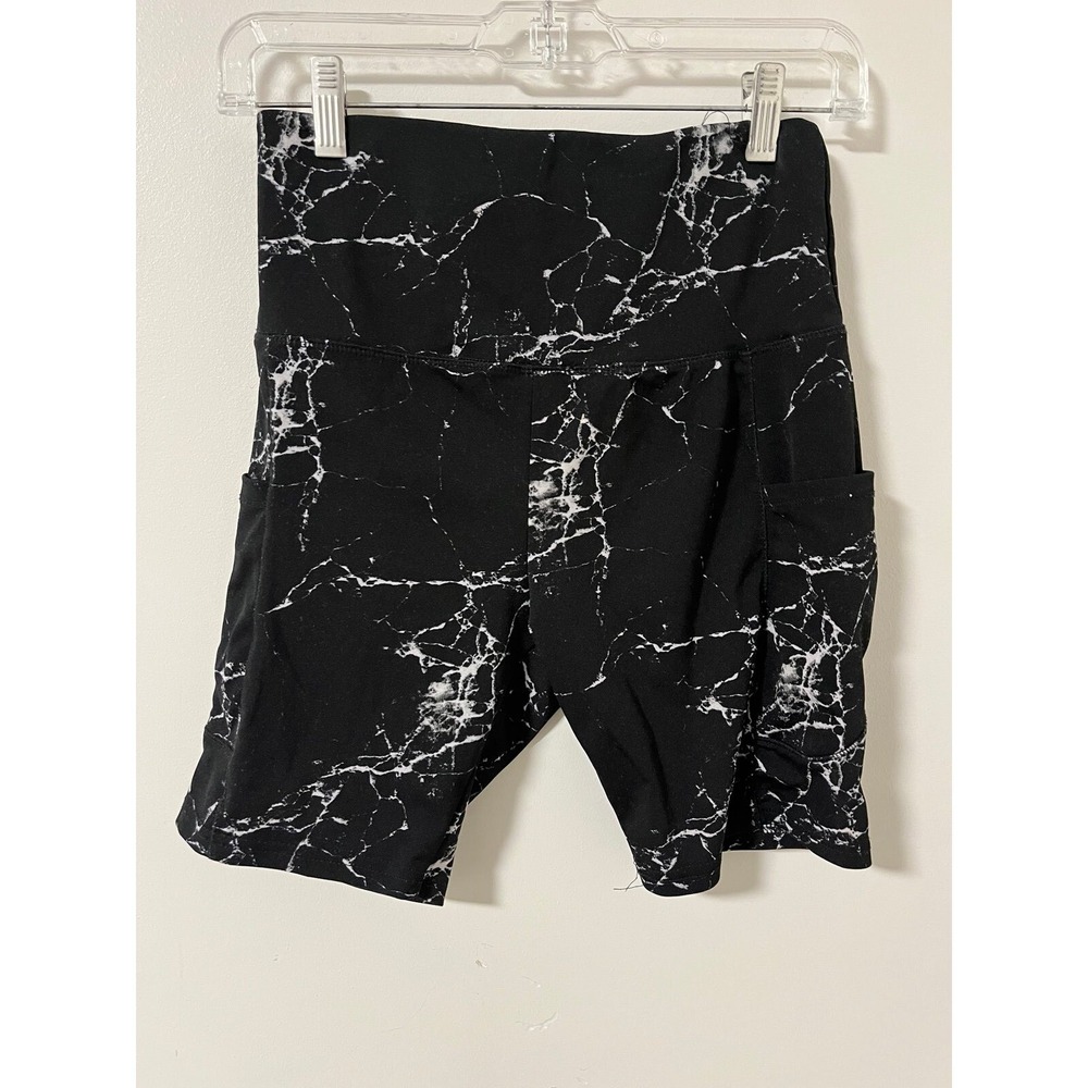 Women's‎ workout/dance shorts size Medium marbled look